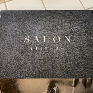 Salon culture premium denim apron.